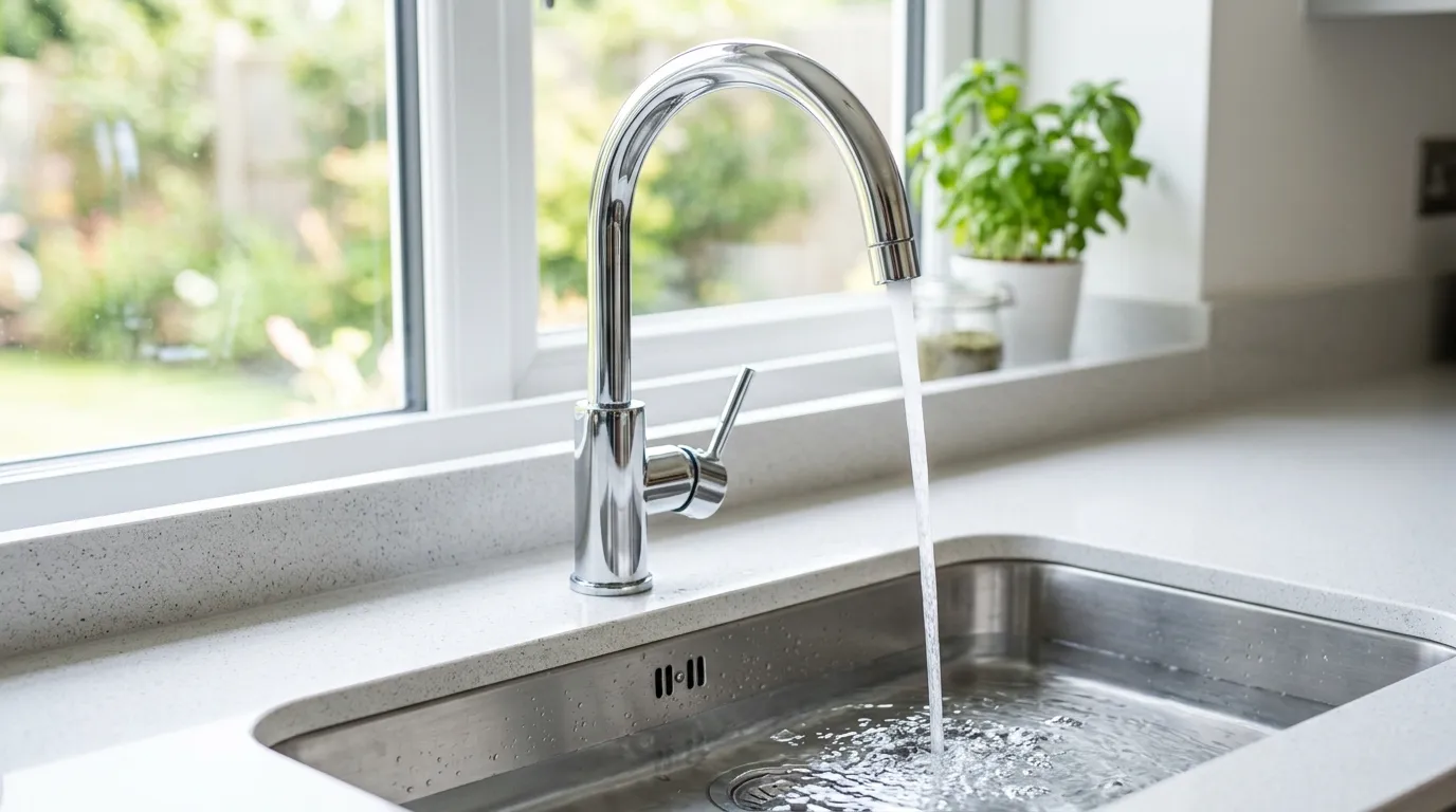 Local Plumbing Master Pros same day plumber fixing a faucet in Anza, CA
